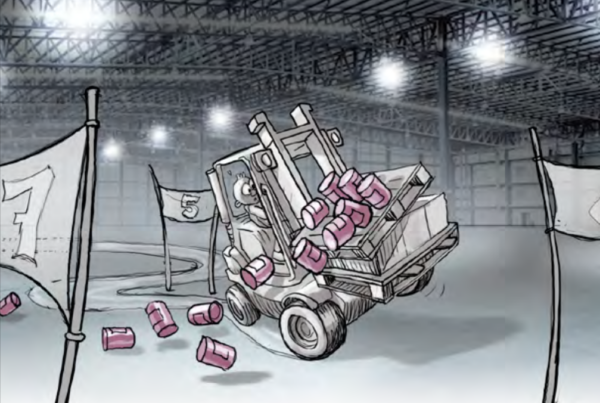 Causes chutes de palettes